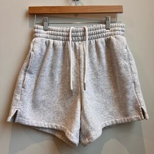 Abercrombie & Fitch Light Gray Athletic Shorts